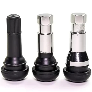 Rubber Snap In Tubeless Tire Valve TR413 TR413C TR413AC Universal Replacement Valve Stems for 0.453 Inch Rim Hole