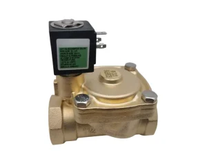 SCG238F016 2 2 Way Solenoid Valve Pilot Operated Diaphragm Valve G1 1 4 Brass Body Industrial Fluid Control Valve