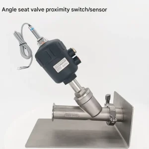 SH NOMEN Stainless Steel Pneumatic Angle Seat Valve High Temperature Steam Angle Seat Valve Factory Direct Sales