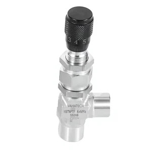 SS 304 Hydraulic Gas High Temperature 2-Way Variable Flow Proportional Control Metering Needle Valve