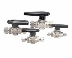 SS BV Forged Stainless Steel Ball Valve Manual Operated OEM Customizable 5000psi Working Pressure