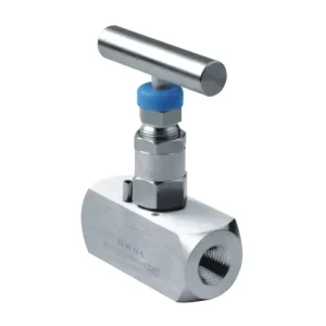 SS V4 High Pressure Manual 6000psi 2 Way Needle Valve for Oil Gas Applications Medium High Temperature