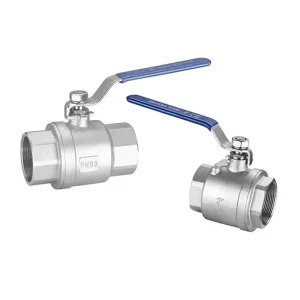 SS304 1.6Mpa Work Pressure Stainless Steel Metal Manual Pipe Water Control Ball Valve