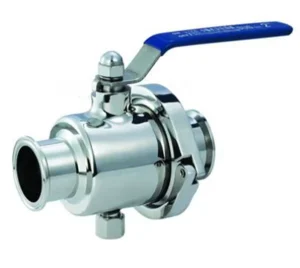 SS304 2-Piece Sanitary Valve for Food Industry