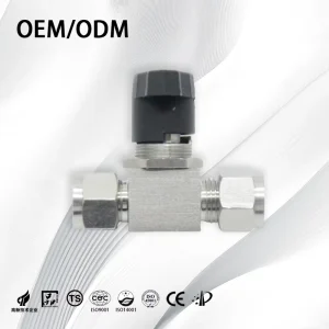 SS304 316 Gas Ball Valve OEM Stainless Steel Instrumentation Ball Valves for Compression Fitting