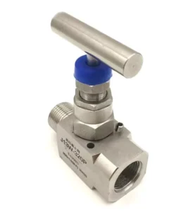 SS304/316 Needle Valve for Pressure Gauge Stainless Steel High-Pressure Welding Stop Valve Internal Thread