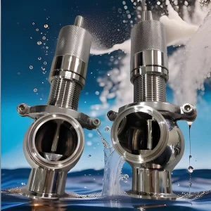 SS304/316L Sanitary Stainless Steel Clamp Pressure Reducing Safety Valve