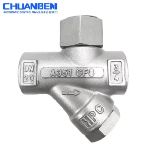 SS304 Angle Gas Pressure Reducing Control Valve Model CS19W-16P 1/2-2 in ISO Standard
