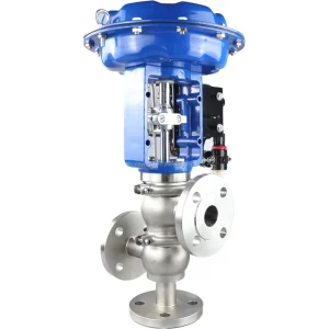 SS304 Automatic Flow Regulating Valve Sanitary Stainless Steel Electronic Pneumatic Flow Control Regulator Regulating Valves