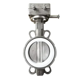 SS304 CF8 Butterfly Valve with Actuator Manual Power Concentric Eccentric Body Wafer LT Flange Connection for Water Media