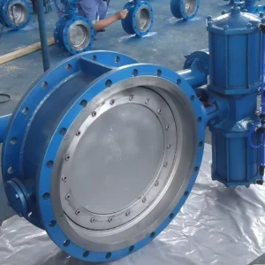 SS304 SS316 Butterfly Valve Handwheel Lever Operated On Off Flow Control Valve