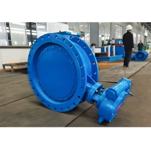 SS304 SS316 Stainless Steel Double Eccentric Butterfly Valve for Corrosive Chemical Media