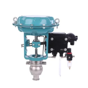 SS304 SS316L Automatic Sanitary Stainless Steel Membrane Flow Control Valves for Food and Beverage Processing