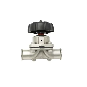 SS316 1.5 Inch DN40 Sanitary Manual Clamped Diaphragm Valve with EPDM PTFE Membrane