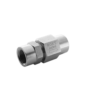 SS316 Hydraulic 1/4″ NPT Female Threaded Non Return Check Valve
