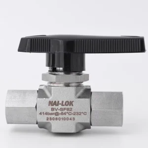 SS316 Inconel 625 BV Ball Valve 1/8″ 1/4″ 1/2″ 3/8″ 1″ 6000 PSI High Pressure Valve for Oil Gas Control Pipeline