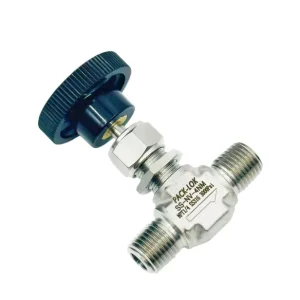 SS316 NPT 1/2 External Thread Needle Valve Cylinder Needle Valve Fitting for Petrochemical and Gas Applications