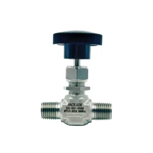 SS316 NPT1/4 External Thread Cylinder Needle Valve Fitting for Petrochemical and Gas Applications