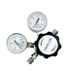 SS316 Pressure Reducing Regulator Medium Flow Pressure Reducing Valve 1/2 1/4 for Analysis High-Purity Gases OEM