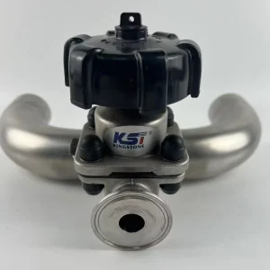 SS316L Sanitary Grade Manually Operated Diaphragm Valve With PTFE EPDM Seals for Pharmaceutical Industry