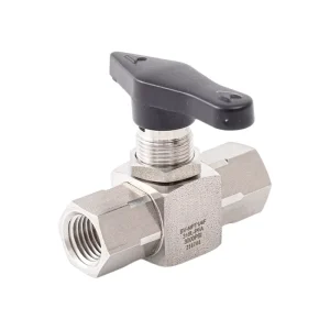 SS316L Stainless Steel High Pressure 2 way Ball Valve 1 4″ 3 8″ 1 2″ NPT BSPP Panel Instrument Straight Female Thread Ball Valve