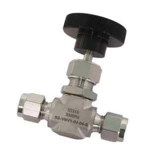 SS316L VIGOUR Brand Gas Needle Valve with 1 4 Tube Fitting Connection SS VNV1 Series