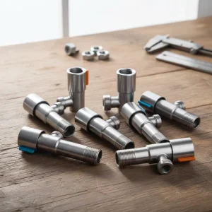SUS304 Angle Valve with Brushed Surface for Bathroom Valve Accessories