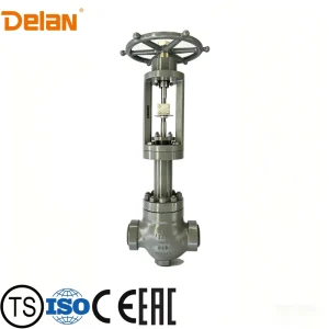 SUZHOU DELAN Manual High Pressure Molten Salt Globe Valve Anti Wear High Temp Industrial Pipeline Stop Valve