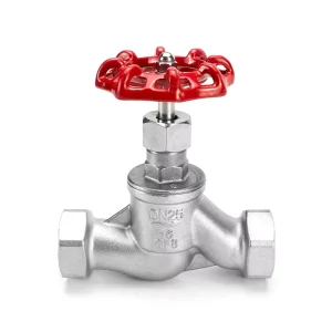 SXJZF 304 Stainless Steel Threaded Globe Valve Internal Thread S-type High-temperature Steam Water Valve Shutoff