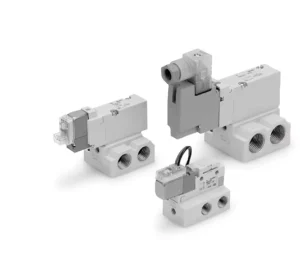 SY5220 5LOZ 01 New SY3000 5000 7000 9000 Series 5 Port Aluminum Pneumatic Solenoid Valve Body Fittings Ported Single Air