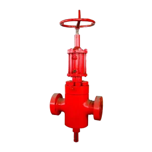 SYMT API 6A Flat Gate Valve Hydraulic Power High-Temperature Gas Petroleum Processing Equipment Oilfield Machinery FC Technology