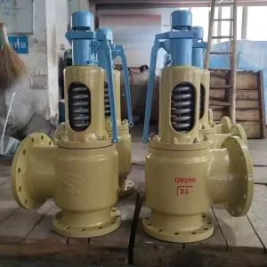 Safety Valve 316L Stainless Steel 1 1 2 Inch Flanged Class 300 Set 12 Bar Steam