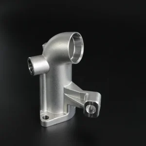 Sand Blast Finish Stainless Steel Elbow Pipe Valve Body Custom Casting Parts with Mounting Bracket Class 101 Mold