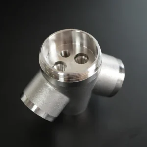 Sandblasted Stainless Steel Y Tee 3-Way Valve Body Multi-Branch Fluid Switching Class 101 Mold Valve Housing