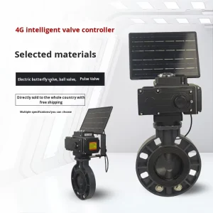 Sanitary Butterfly Valve Electric Actuator with PVC Body and Weld Connection for General Application
