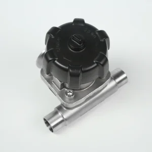 Sanitary Diaphragm Valve Weld End Stainless Steel Hygienic Control Valve