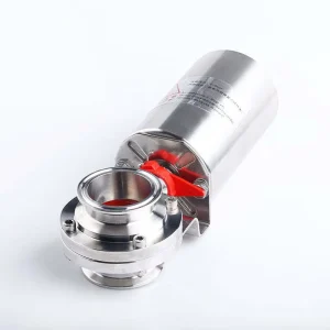 Sanitary Electric Actuator Clamp Water Valve Normal Temperature Food Grade Stainless Steel 304 316L Butterfly Valve OEM ODM