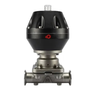 Sanitary Mushroom Head Pneumatic Diaphragm Valve 316L Clamp Type Pharma Sterile Valve DIN 3A Certified