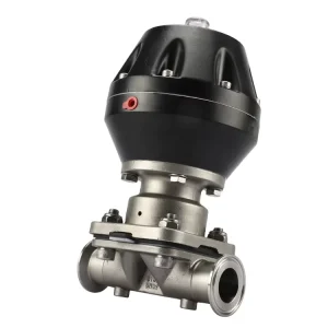 Sanitary Mushroom Head Pneumatic Diaphragm Valve DN10-DN89 316L Stainless Steel Tri-Clamp CIP/SIP Pharma Food Aseptic