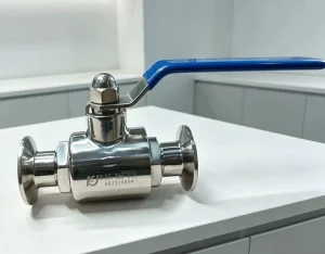 Sanitary Pipeline Straight Ball Valve Tri Clamp Connection 304SS 38mm 1.5″ Food Grade High Polished Valve