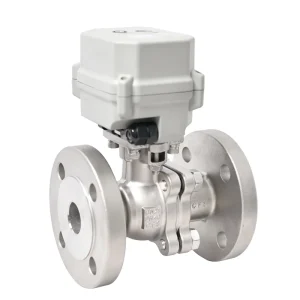 Sanitary SS304 Electric Butterfly Valve Tri-Clamp Connection ISO5211 Mounting for Food Beverage Dairy Industry Automation
