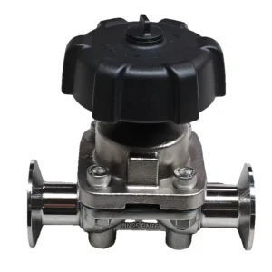 Sanitary Stainless Steel 304/316L Clamped Manual Quick-Install Diaphragm Valve for Food and Pharmaceutical Applications