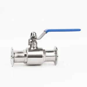 Sanitary Stainless Steel 304 Tri-Clamp Ball Valve for Food and Beverage Industry