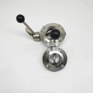 Sanitary Stainless Steel Butterfly Valve