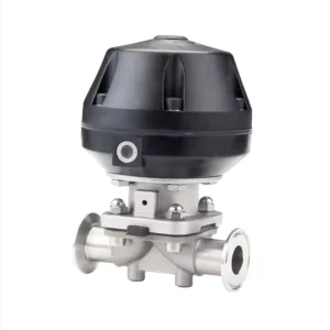 Sanitary Stainless Steel SS316L Plastic Pneumatic Actuator Tri-Clamp Straight Diaphragm Valve