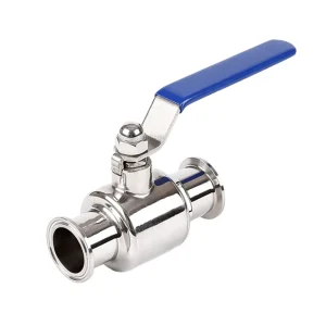 Sanitary Tri Clamp Ball Valve SS304 PTFE Seat 3/4″ 1″ 1.5″