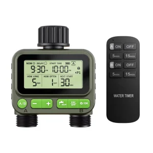 Sensor Rf 4 Zone WD01 Solar Wifi Tuya Mechanical Watering Aqualin Electrical Outlets Shutoff Valve Timer Water Bottle Rain Delay