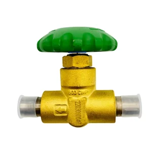 Short Stem Cryogenic Valve DJ-10ACF-2 Dewar Tank Ball Valve for Natual Gas
