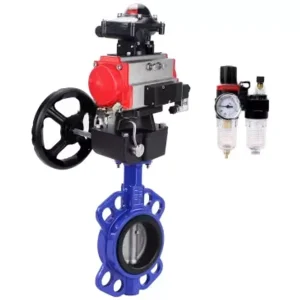 Shut-Off Valve Aluminum Alloy Compact Flanged Manual WBV0232E-2W-Fb-H Body