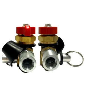 SiAN Valves Manufacturer QF T3H CNG Cylinder Shut Off Valve Safety Brass Natural Gas Tank Filling Valves